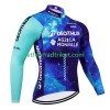 Decathlon Ag2R Radtrikot Langarm 2024 N001